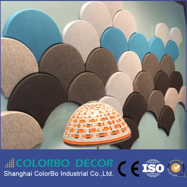 Decorative Embossed Polyester Fiber Acoustic Panel