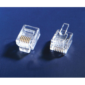 RJ12 P66 Flat Connector