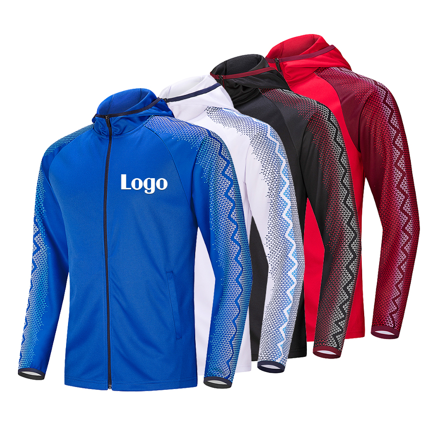 Мужская спортивная одежда Club Full Zip-Up Hoodie Jackets