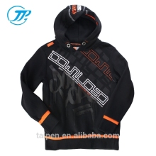 2016 Kids Boys Pullover Hoodies Boys 100% Cotton Hoodies Black Sweatshirts With Hood