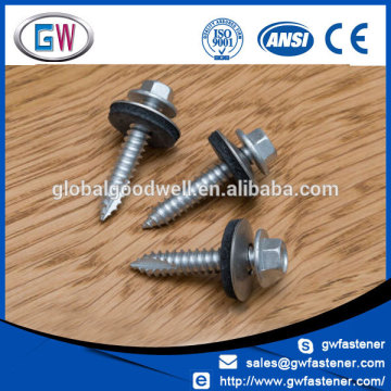 5/16 hexagonal head 14g self drilling roofing screws for timber