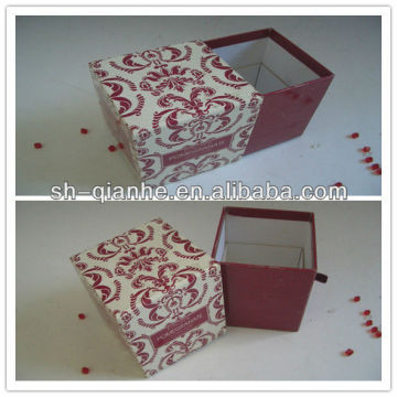 Paper candle box packing Candle gift box packing