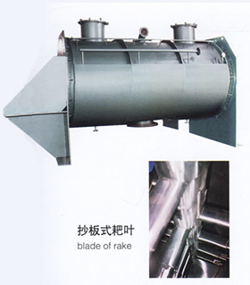 Vacuum Harrow Dryer for Drying Magnesium Carbonate