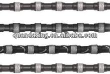 Diamond wire saws for cutting reinforced concrete wall and bridge