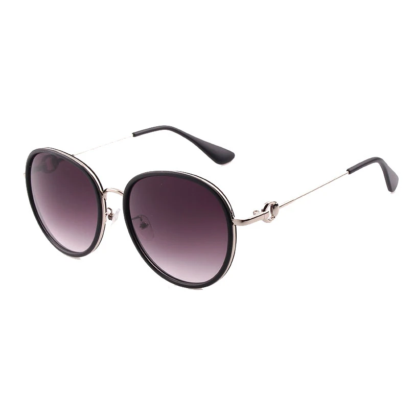 2017 Hot Selling Round Shape Metal Combination Sunglasses