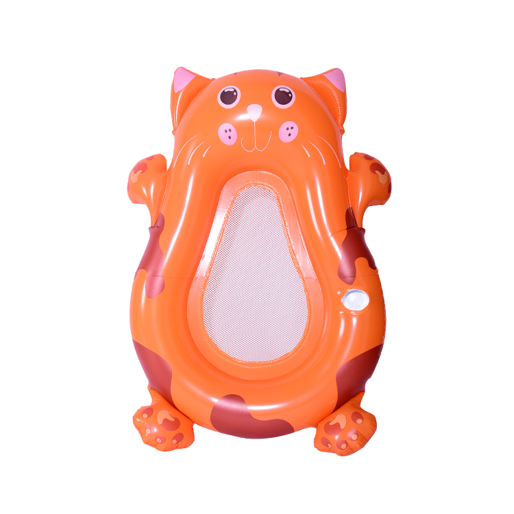 Wholesale High Quality inflatable Swimming cat mesh floats