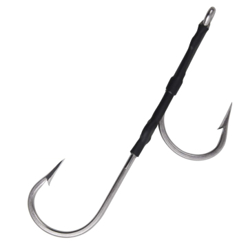 Southern 7691 Tuna Rigged Double Fishing Hook - Stainless Steel Chunking Trolling