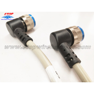 overmolded Amphenol connector ที่ประกอบกัน