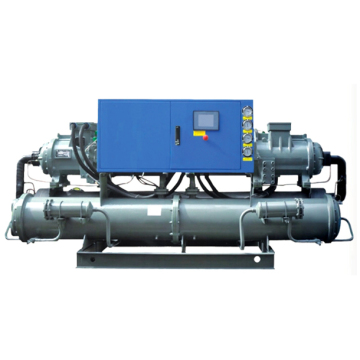 High-power water-cooled screw chiller unit