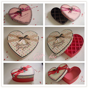 Heart shape chocolate box