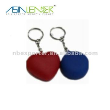 led keychain light heart shaped led keychain light