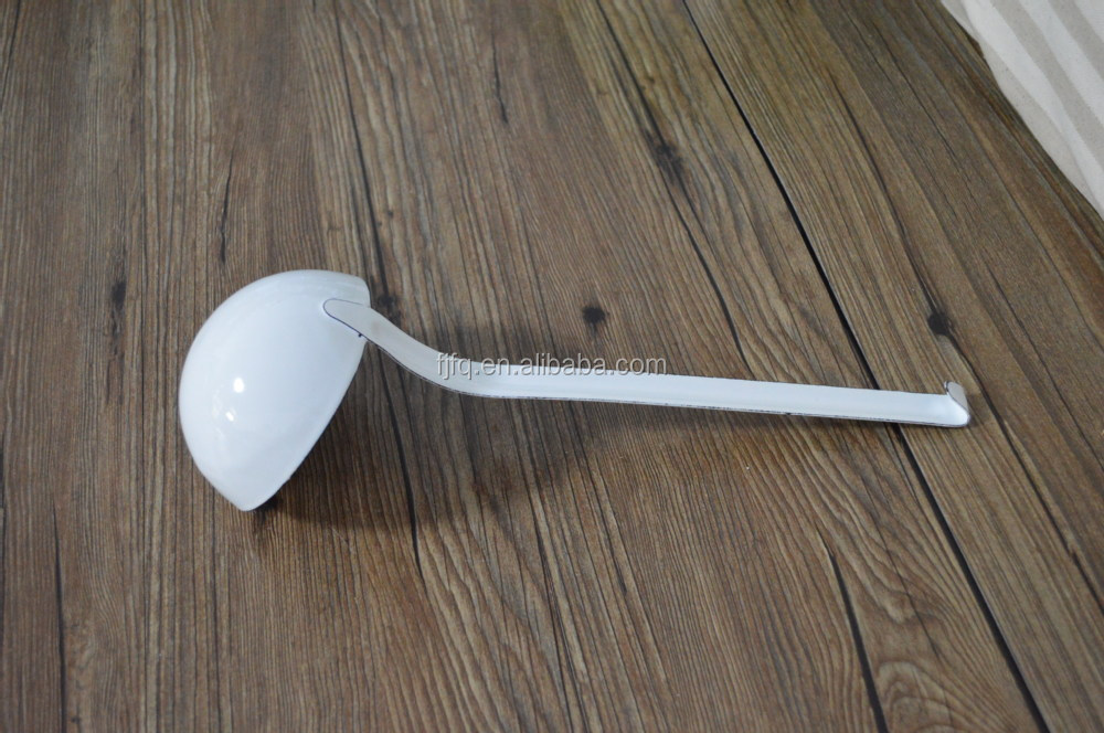 Enamel Steel Soup Spoon Table Spoon Hot-Pot Spoon