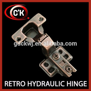 New !! Retro Hydraulic Buffering Cabinet Hinge Bronze Buffering Hinge