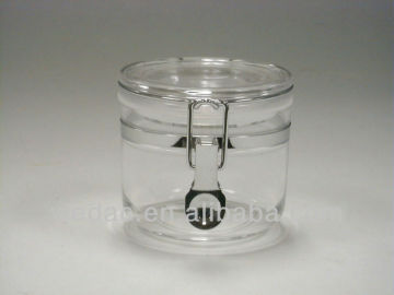 Lock Clear acrylic containers To Storage