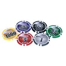 11.5g Sticker Poker Chip with Available Stickers