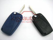 High quality Auto key blank flip key shell 3button key blank for Fiat