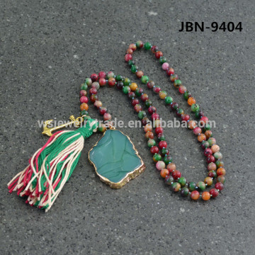 Ladies Necklace exaggerated Color stone beads beads Wholesale fashion jewelry