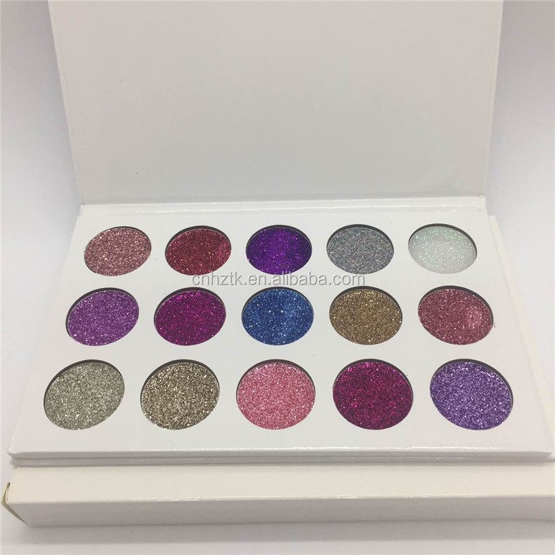 Makeup 15 color glitter powder eyeshadow palette cosmetic eyeshadow