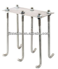 fixing kit for canteliver gate wheel