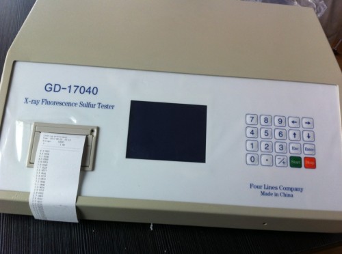 GD-17040 ASTM D4394 X-RAY Total Sulfur Analyzer