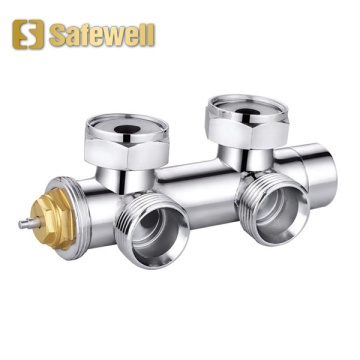 New Design Brass White Towel Radiator Valve