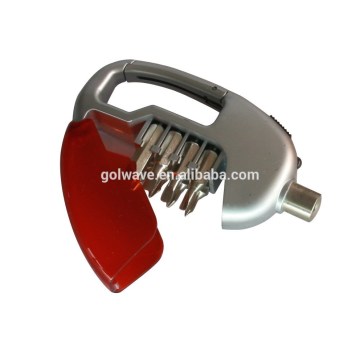 Pocket Mini Hand Tool,plstic hand tool,tool set with led light