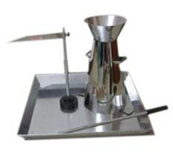 Slump table based on Graf/portable slump cone test set