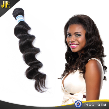 Indian virgin bohemian hair weave 100% human loose wave hair