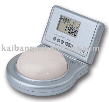 Alarm clock with light