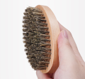 Mens Nature Boar Bristle Beard Comb Brush