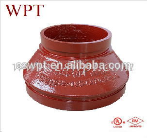 Ductile Iron Grooved Reducer with FM UL