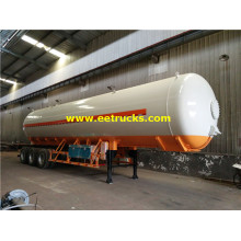 60m3 LPG Usafirishaji wa gesi-trailers