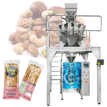 Automatic Pouch Packaging Machine for Cashew Nuts, Roasted Peanuts, and Dry Fruits