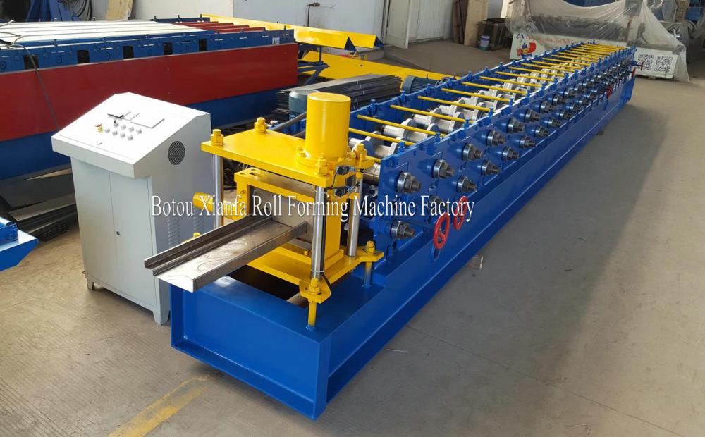 construction machinery steel door frame making machine