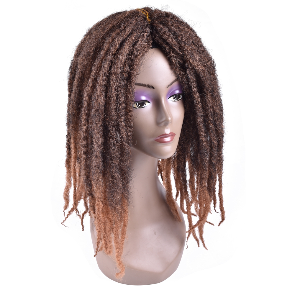 Hot sell wholesale 20 inch afro twist crochet braids afro kinky dreadlocks kinky twist hair afro twist braid
