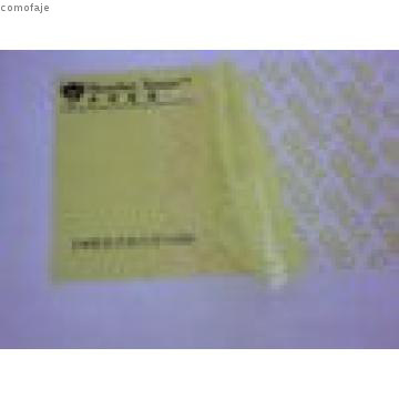 yellow partial transfer tape