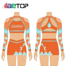 Custom Yellow Cheer Uniforms Designed for Performance