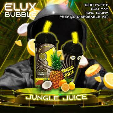 ELUX Bubble 7000 Puff descartável Vape Puff Bar