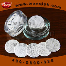 induction liner embossed aluminum foil seal liner