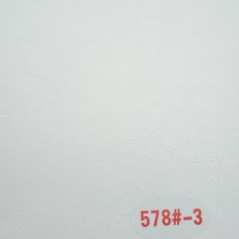 578 # -3 Cuero de PVC de color blanco para uso en sofá