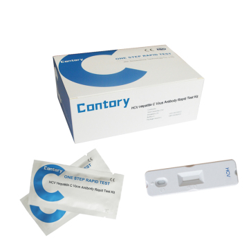 HCV test strip for hepatitis c virus