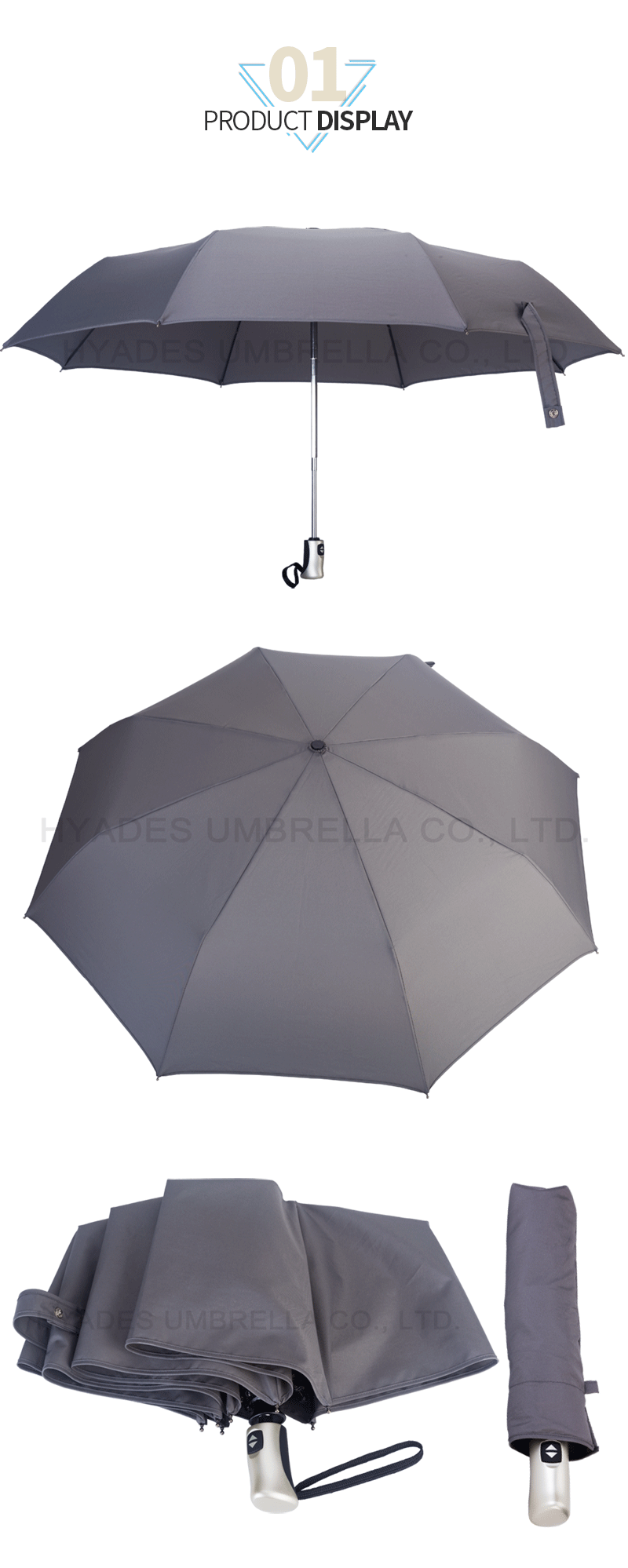 fällbart paraply automatiskt foldable umbrella automatic