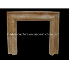 Natural Stone Simple Style Marble Fireplace (SY-MF230)