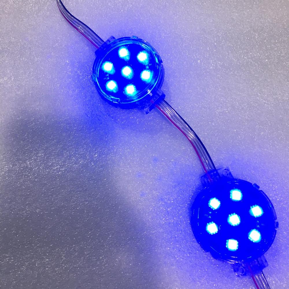 50mm LED RGB DMX Dot Lights