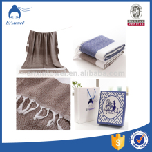 Hot Sale Stripe Style and Tassel Turkey Cotton Bath Towels
