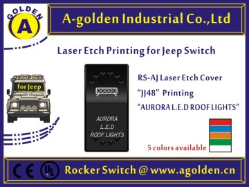 electrical car accessories rocker switch