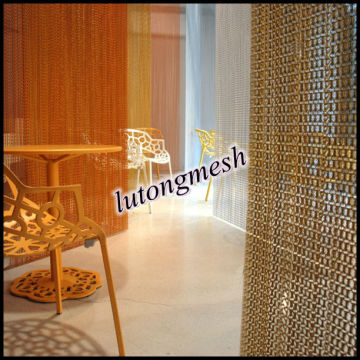 High quality Aluminum chain curtain room divider