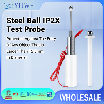 IEC61032 Steel Ball Diameter 12.5mm Test Probe Test Tool 2 with Thrust