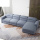 Multi Colors Available fabric corner sofa with recliner