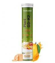 Sugar Free D3+K2 Effervescent Tablets